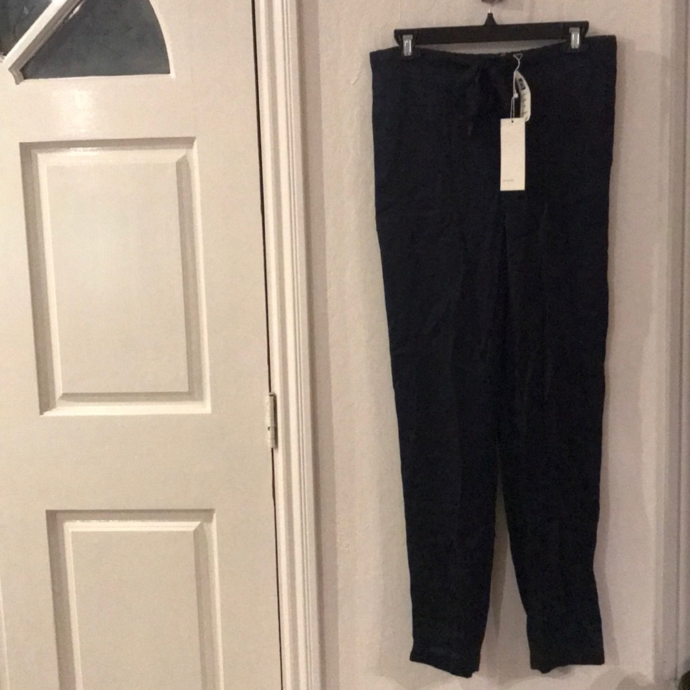 NWT Vince baby silk drawstring pants